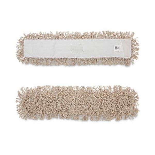 Boardwalk® Cotton Dry Mopping Kit, 36 X 5 Natural Cotton Head, 60" Natural Wood Handle