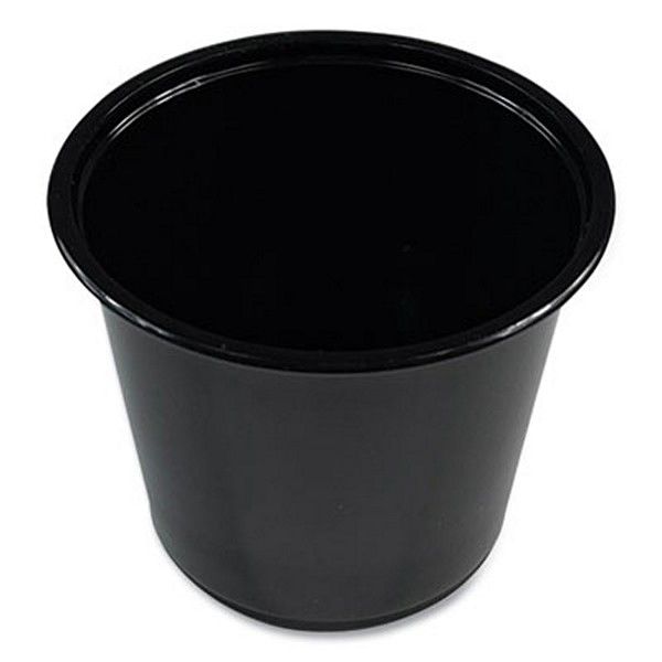 Boardwalk® Boardwalk Souffle/Portion Cups, 5.5 oz Polypropylene, Black, 2,500/Carton