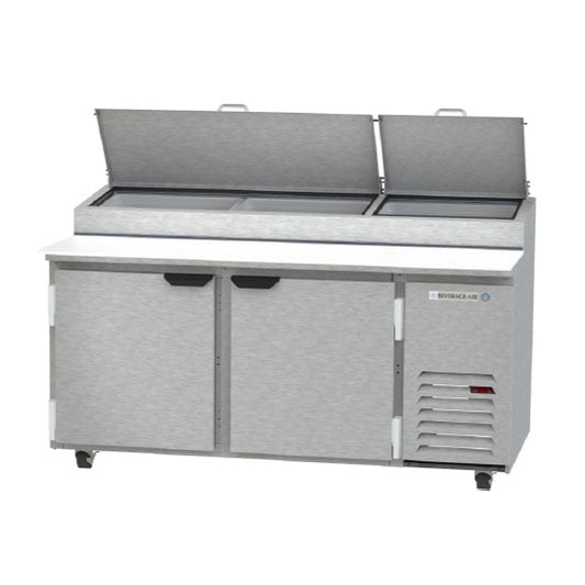 Beverage Air, DP67HC, Refrigerated Counter, Pizza Prep Table