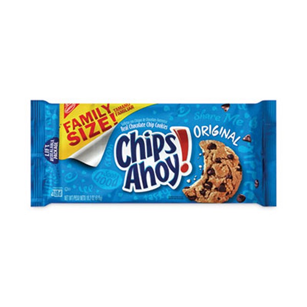 Nabisco Chips Ahoy Chocolate Chip Cookies, 3 Resealable Bags, 3 lb 6.6 Box