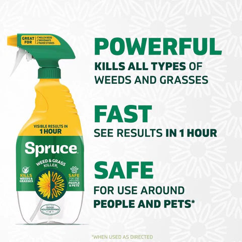 Spruce Weed & Grass Killer, 24 Fluid Ounce, 6 Per Case