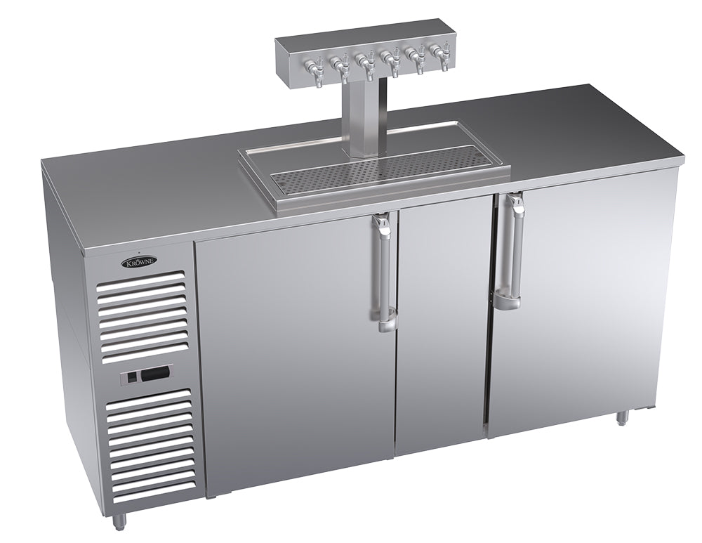 Krowne Metal, DB72L-SSS-LR, Refrigeration- Self-Contained Direct Draw Coolers