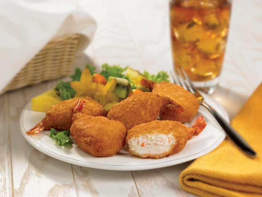 Mrs Friday's Panko Breaded Stuffed Shrimp 3 Pound Each - 4 Per Case