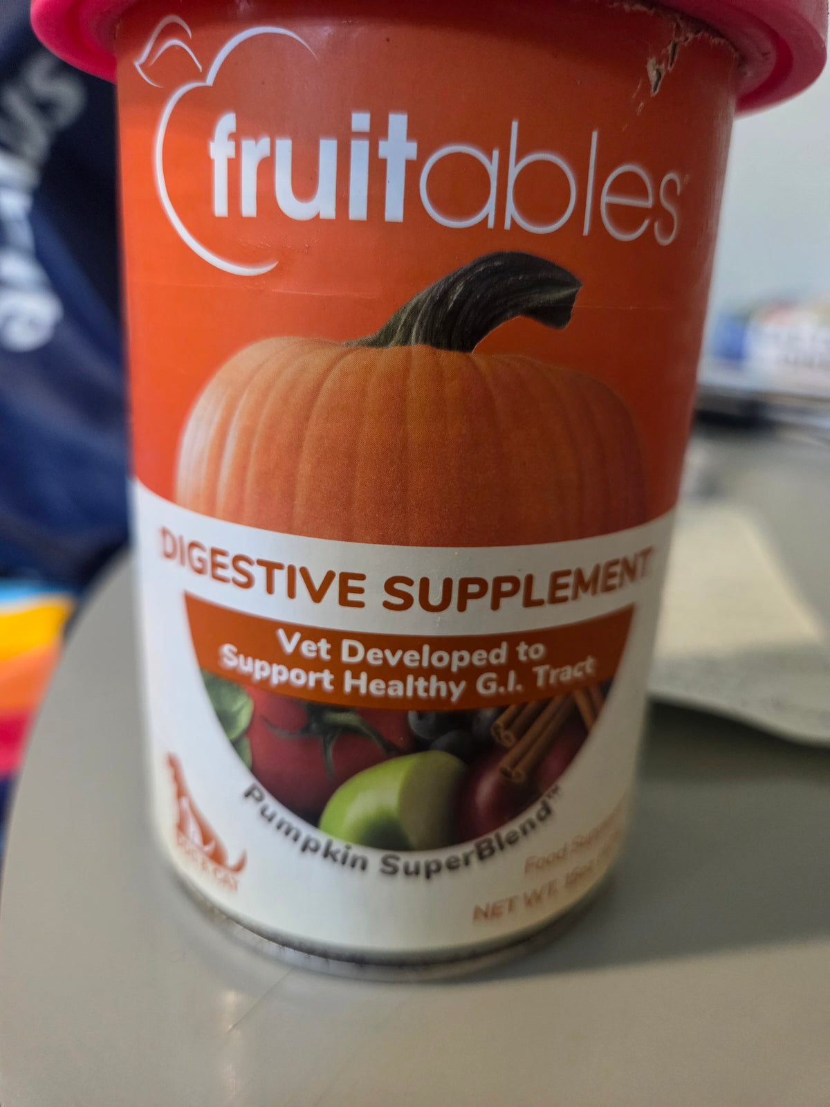 Fruitables Digestive Supplement - Case of 12 - 15 Ounce