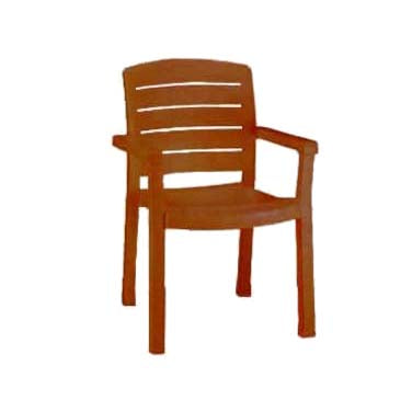 Grosfillex, US119008, Chair, Armchair, Stacking, Outdoor