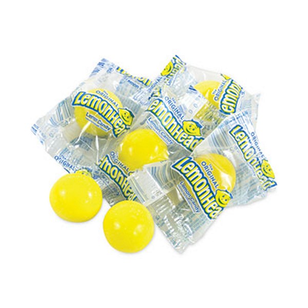 Lemon Candy, Individually Wrapped, 40.5 oz Tub, 150 Pieces