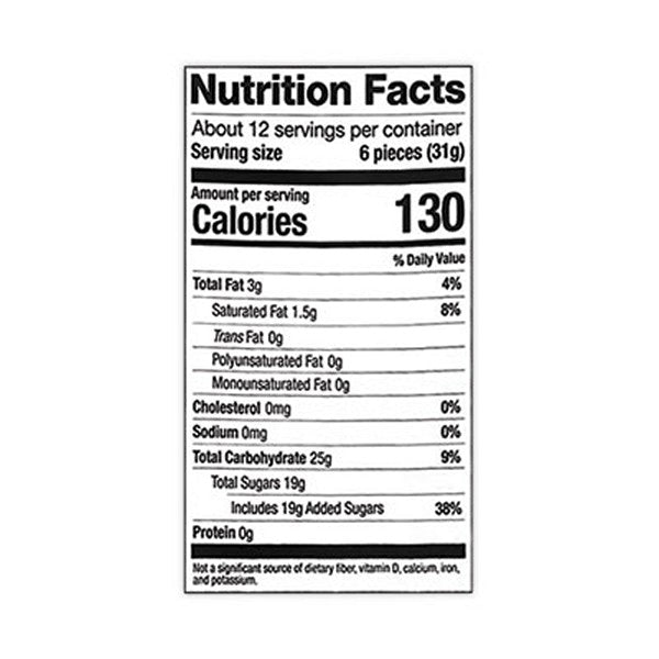 Fruit Chews, Original, 12.7 oz, 3/Carton