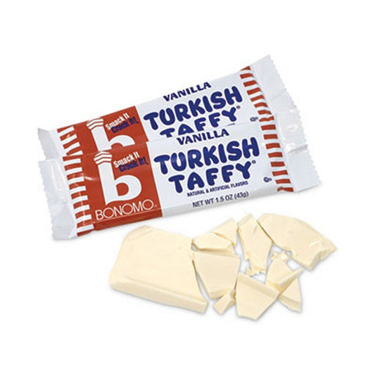 Turkish Taffy, Vanilla, 1.5 oz Bars, 24/Carton