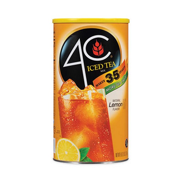 4C Iced Tea Mix, Lemon, 5.59 lb Tub