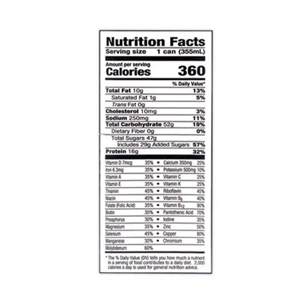 Energy Nutrition Drink, Vanilla, 12 oz Can, 12/Carton