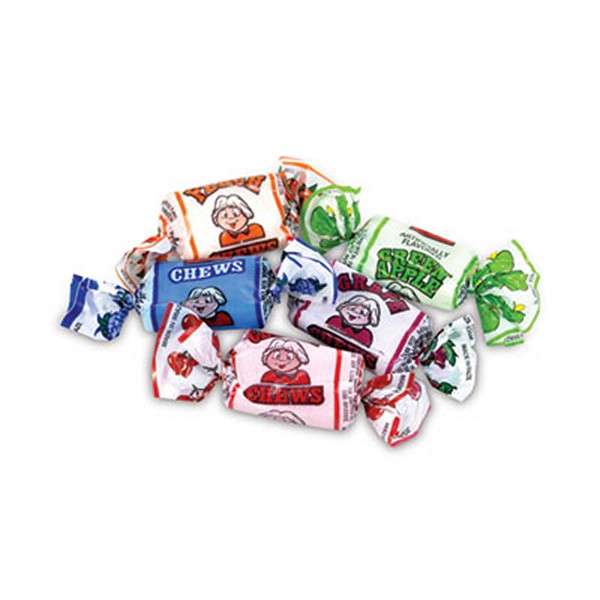 Assorted Fruit Chews, 1.5 lb Bag, Approx. 240 Pieces