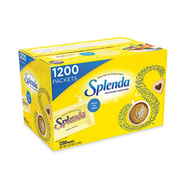 No Calorie Sweetener Packets, 1 g, 1,200/Carton