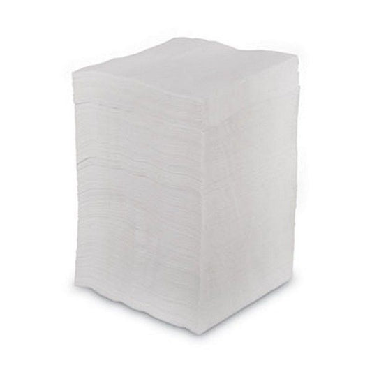 Boardwalk® 1/4-Fold Lunch Napkins, 1-Ply, 12" X 12", White, 6000/carton