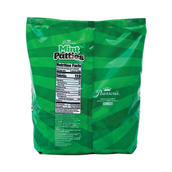 Mint Patties,175 Individually Wrapped, 3 lb Bag