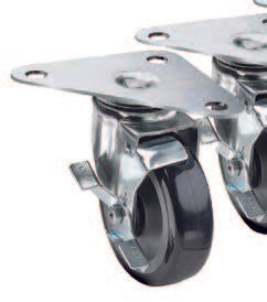 Krowne Metal, 30-161S, Casters