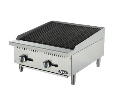 Atosa USA, ATRC-24, Charbroiler, Gas, Countertop