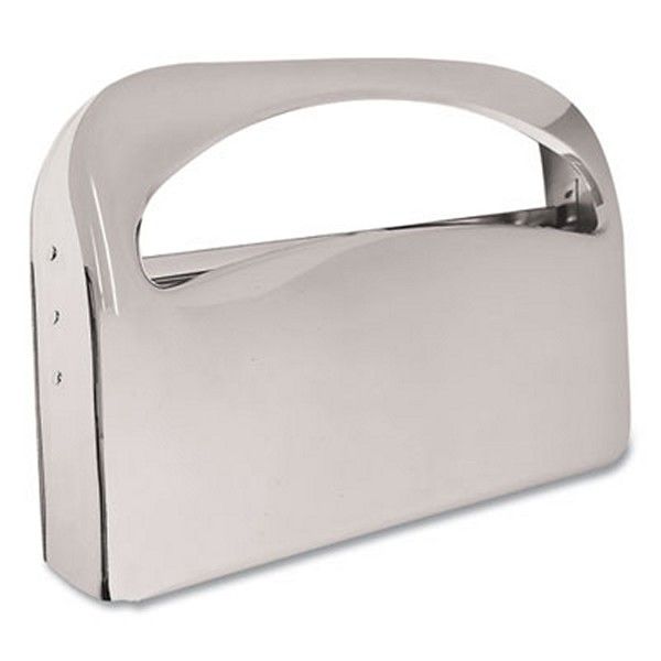 Boardwalk® Toilet Seat Cover Dispenser, 16 X 3 X 11.5, Chrome