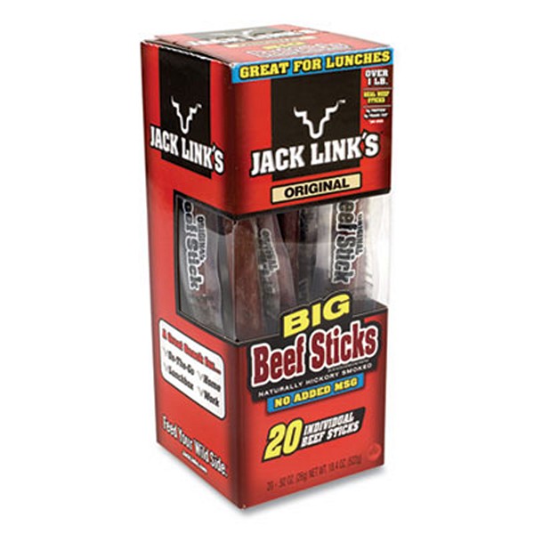 JackLink's Big Beef Sticks, 0.92 Sticks, 20 Sticks/box