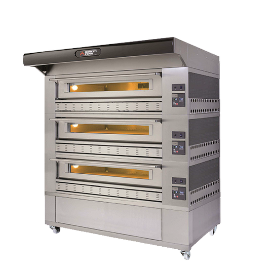 AMPTO, P150G A3, Pizza Bake Oven, Deck-Type, Gas