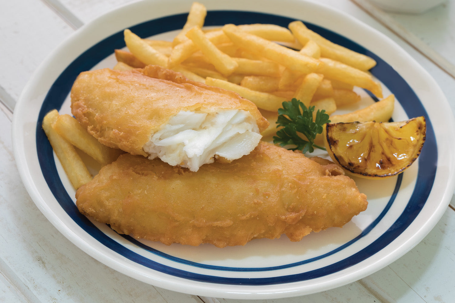 Mrs Friday's Craft Beer Battered Cod 2.5 Pound Each - 4 Per Case