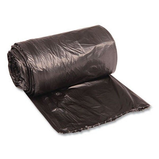 Boardwalk® Low-Density Waste Can Liners, 16 Gal, 0.35 Mil, 24" X 32", Black, 500/carton