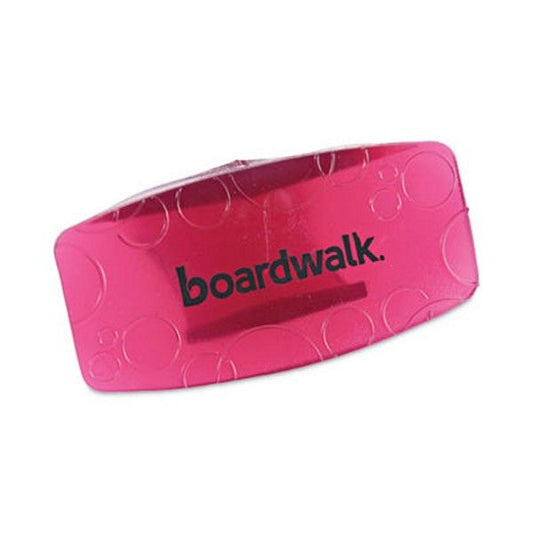 Boardwalk® Bowl Clip, Spiced Apple Scent, Red, 12/box