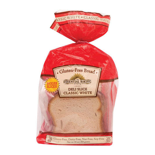 The Essential Baking Company Deli Slice White Bread - Deli Slice White Bread - Case of 6 - 10 Ounce.