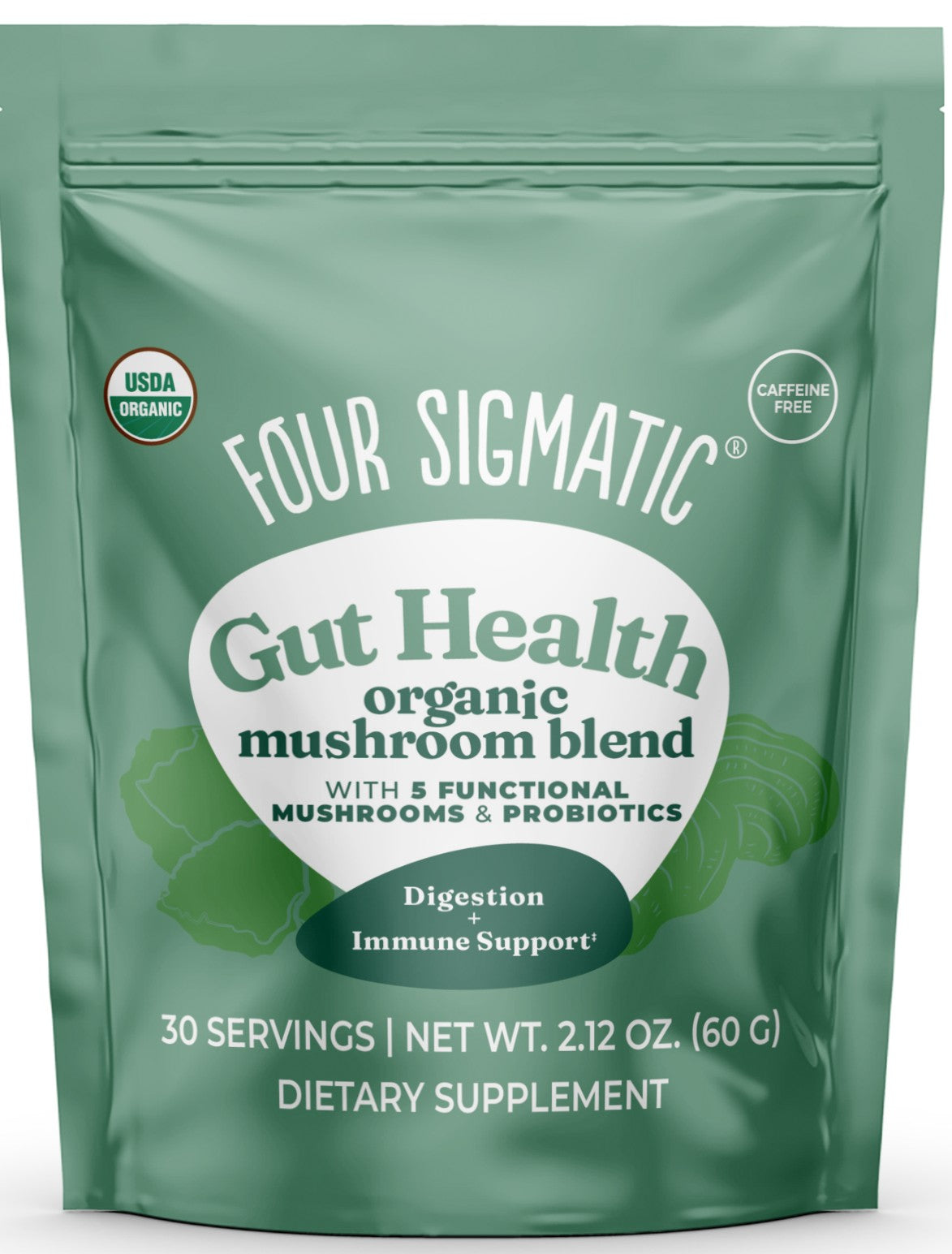 Gut Health Mushroom Blend - Each 2.12 OZ - 30 servings