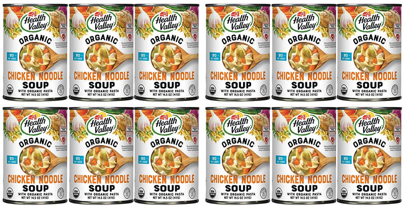  Health Valley Organic Soup, No Salt Added, Chicken