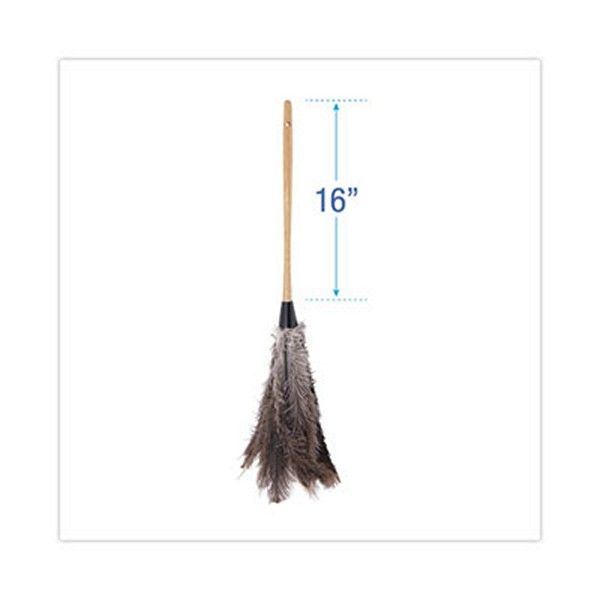 Boardwalk® Professional Ostrich Feather Duster, 16" Handle