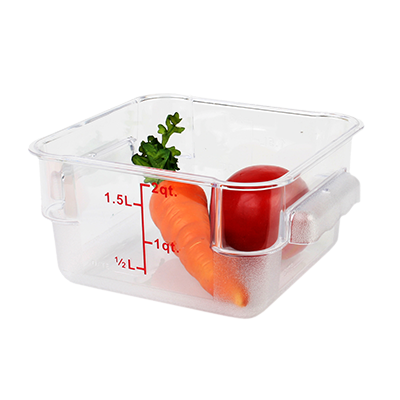 Thunder Group, PLSFT002PC, Food Preparation; Square Food Storage Container & Cover