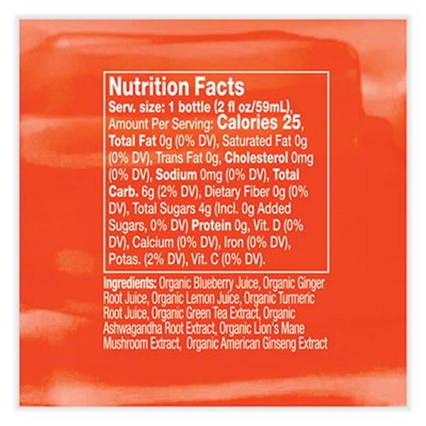 Energy+Focus, 2 oz Bottle, 12/Pack