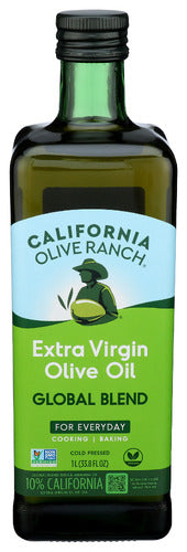 California Olive Ranch Global Everyday Extra Virgin - 1 Liter, Case of 6