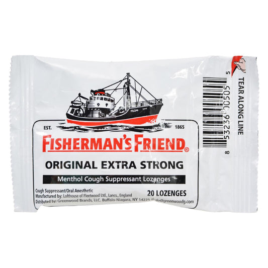 Fisherman's Friend LOunceenges - Original Extra Strong - Dsp - 20 ct - 1 Case