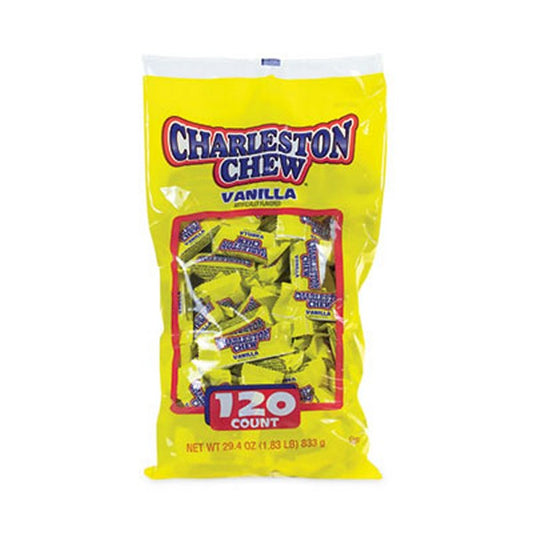 Charleston Snack Size Chocolate Candy, 1.83 lb Bag, 120 Pieces/Bag