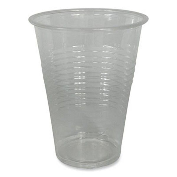 Boardwalk® Boardwalk Translucent Plastic Cold Cups, Individually Wrapped, 9 oz, Polypropylene, 1,000/Carton