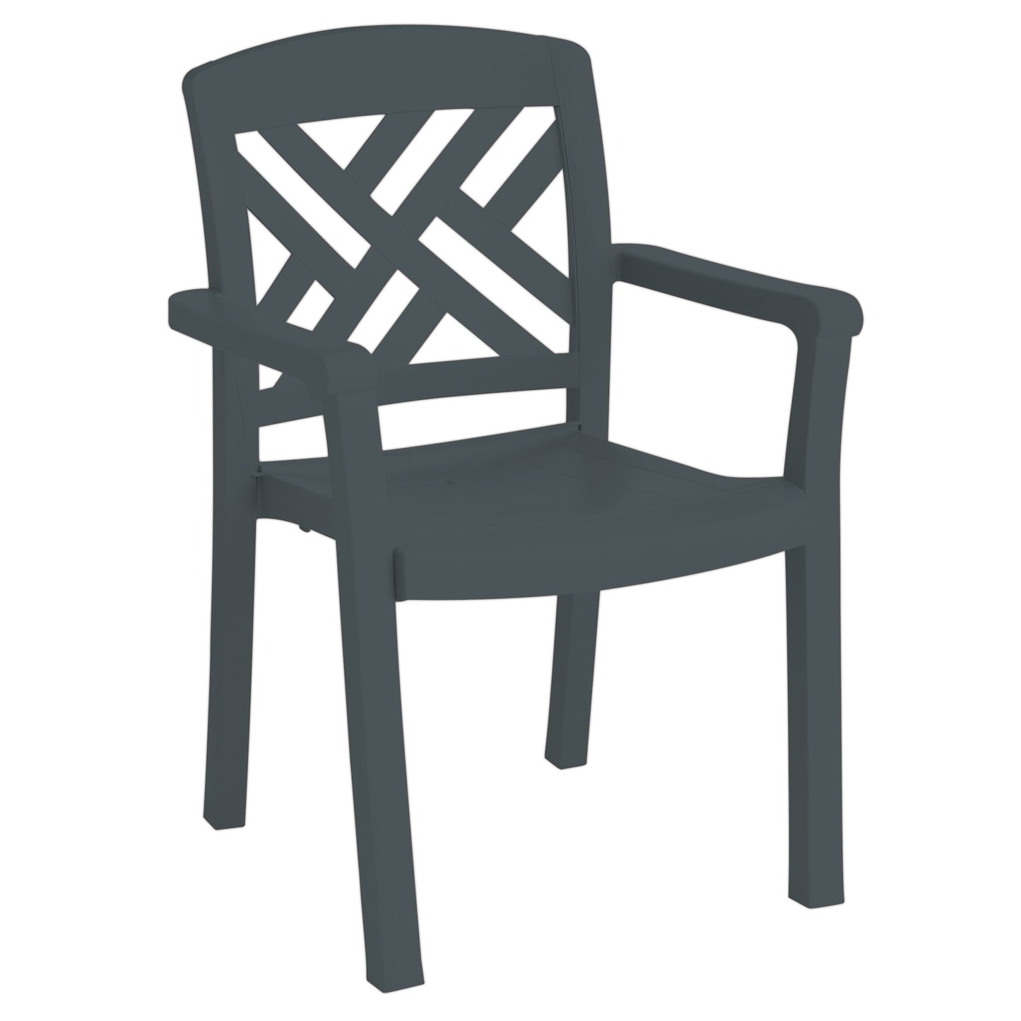 Grosfillex, US452002, Chair, Armchair, Stacking, Outdoor