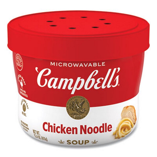 Chicken Noodle, 15.4 oz Bowl, 8/Carton