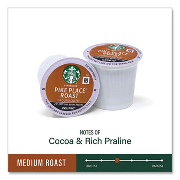 Pike Place Coffee K-Cups, 72/Carton