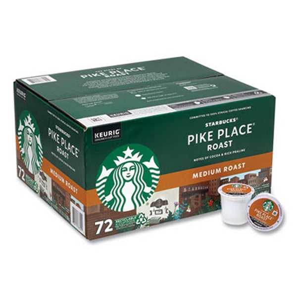 Pike Place Coffee K-Cups, 72/Carton