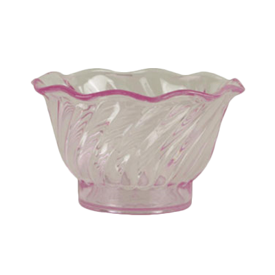 Thunder Group, PLDS005P, Ice Cream Sundae Dessert Dish, Plastic