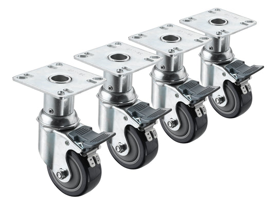 Krowne Metal, 28-114S, Casters