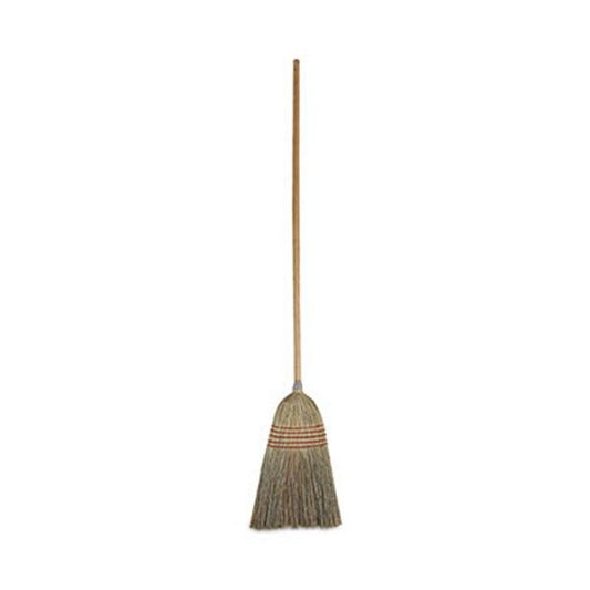 Boardwalk® Parlor Broom, Corn Fiber Bristles, 55" Overall Length, Natural, 12/carton