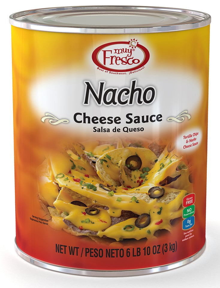 Muy Fresco Nacho Trans Fat Free Cheese Sauce Case 6.63 Pound Each - 6 Per Case
