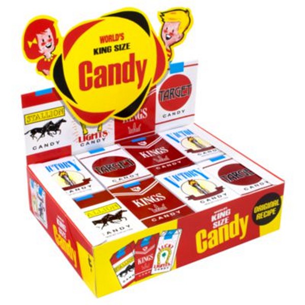 Candy Cigarettes, 24/Box, 3 Boxes/Carton