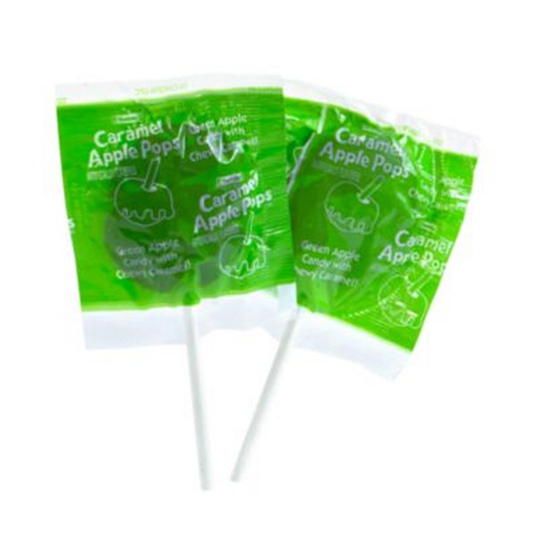 Caramel Apple Pops, 0.63 oz Individually Wrapped, 48/Box, 2 Boxes/Carton