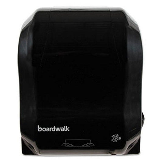 Boardwalk® Hands Free Mechanical Towel Dispenser, 13.25 X 10.25 X 16.25, Black