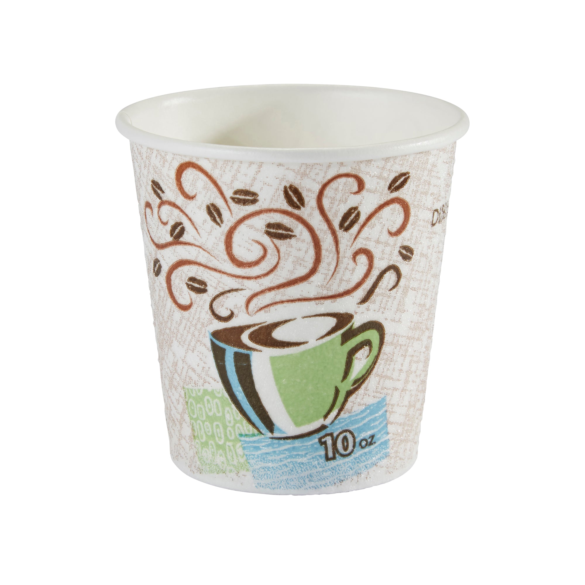 Dixie(R) Perfectouch(R) 12Oz Insulated Paperhot Cups By Gp Pro  Fit Large Lids  Coffee Haze  1000 C