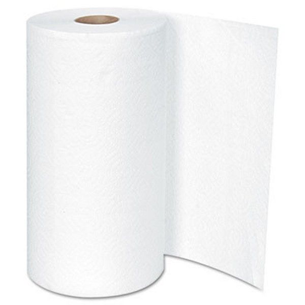 Boardwalk® Kitchen Roll Towel, 2-Ply, 11 X 8.5, White, 250/roll, 12 Rolls/carton