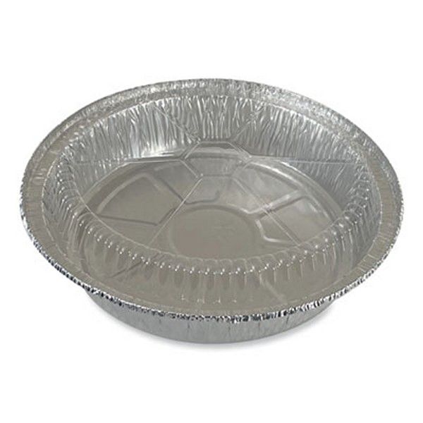 Boardwalk® Boardwalk Round Aluminum To-Go Container Lids, Dome Lid, 9", Clear, Plastic, 500/carton